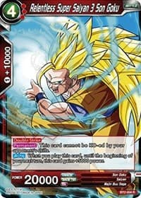 Relentless Super Saiyan 3 Son Goku (Demo Deck Non-Foil) - Union Force - Dragon Ball Super: Masters card
