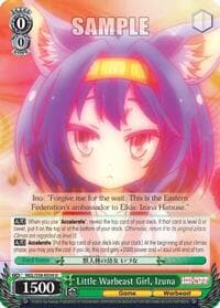 Little Warbeast Girl, Izuna - No Game No Life - Weiss Schwarz card