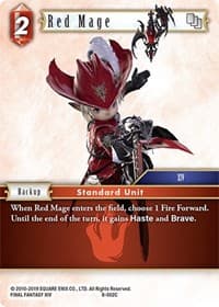 Red Mage - Opus VIII - Final Fantasy TCG card
