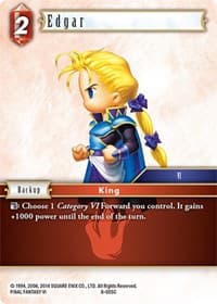 Edgar - Opus VIII - Final Fantasy TCG card
