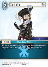 Scholar - Opus VIII - Final Fantasy TCG card