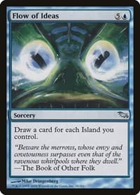 Flow of Ideas - Shadowmoor - Magic: The Gathering card