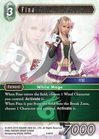 Fina (Common) - Opus VIII - Final Fantasy TCG card