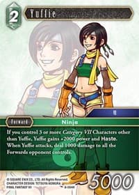 Yuffie (Hero) - Opus VIII - Final Fantasy TCG card