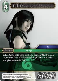 Yuffie (Starter) - Opus VIII - Final Fantasy TCG card