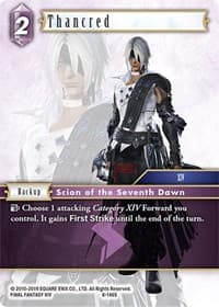 Thancred - Opus VIII - Final Fantasy TCG card