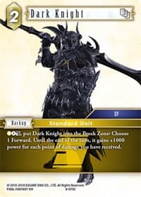 Dark Knight - Opus VIII - Final Fantasy TCG card