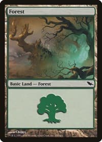 Forest (300) - Shadowmoor - Magic: The Gathering card