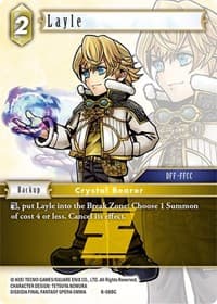 Layle - Opus VIII - Final Fantasy TCG card