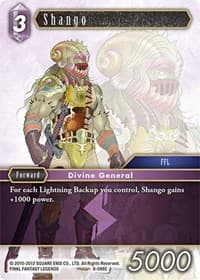 Shango - Opus VIII - Final Fantasy TCG card