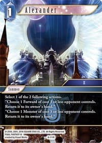 Alexander (IX) - Opus VIII - Final Fantasy TCG card