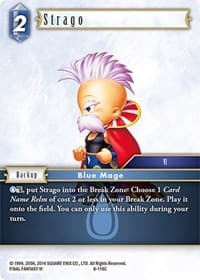 Strago - Opus VIII - Final Fantasy TCG card