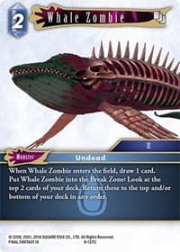 Whale Zombie - Opus VIII - Final Fantasy TCG card