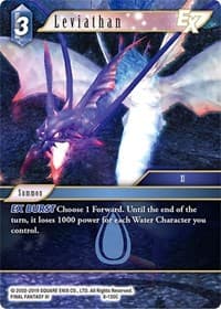 Leviathan EX - Opus VIII - Final Fantasy TCG card