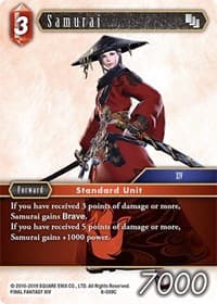 Samurai - Opus VIII - Final Fantasy TCG card