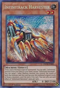 Infinitrack Harvester - The Infinity Chasers - YuGiOh card