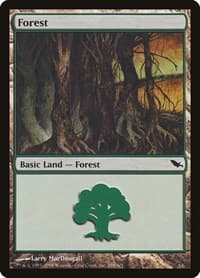 Forest (298) - Shadowmoor - Magic: The Gathering card