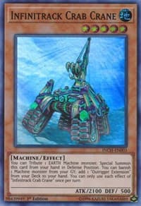 Infinitrack Crab Crane - The Infinity Chasers - YuGiOh card
