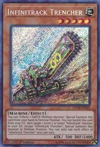Infinitrack Trencher - The Infinity Chasers - YuGiOh card