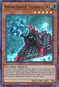 Infinitrack Tunneller - The Infinity Chasers - YuGiOh card