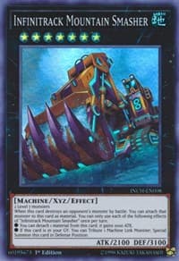 Infinitrack Mountain Smasher - The Infinity Chasers - YuGiOh card