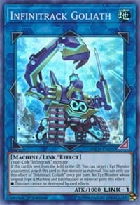 Infinitrack Goliath - The Infinity Chasers - YuGiOh card