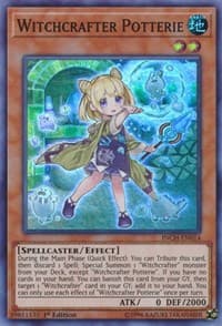 Witchcrafter Potterie - The Infinity Chasers - YuGiOh card