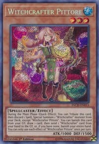 Witchcrafter Pittore - The Infinity Chasers - YuGiOh card