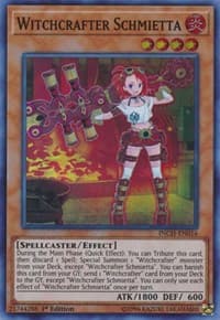 Witchcrafter Schmietta - The Infinity Chasers - YuGiOh card