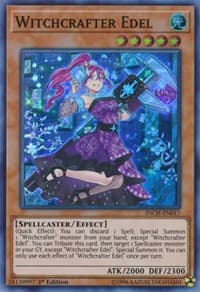 Witchcrafter Edel - The Infinity Chasers - YuGiOh card