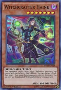 Witchcrafter Haine - The Infinity Chasers - YuGiOh card