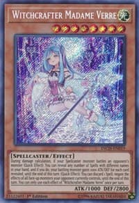 Witchcrafter Madame Verre - The Infinity Chasers - YuGiOh card
