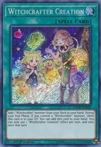 Witchcrafter Creation - The Infinity Chasers - YuGiOh card
