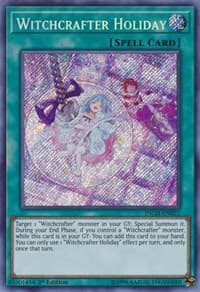 Witchcrafter Holiday - The Infinity Chasers - YuGiOh card