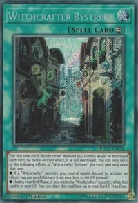Witchcrafter Bystreet - The Infinity Chasers - YuGiOh card