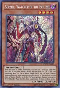Serziel, Watcher of the Evil Eye - The Infinity Chasers - YuGiOh card