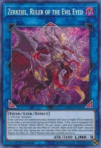 Zerrziel, Ruler of the Evil Eyed - The Infinity Chasers - YuGiOh card