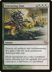 Fracturing Gust - Shadowmoor - Magic: The Gathering card