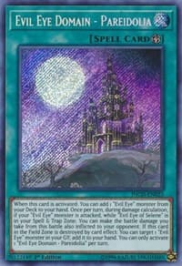 Evil Eye Domain - Pareidolia - The Infinity Chasers - YuGiOh card