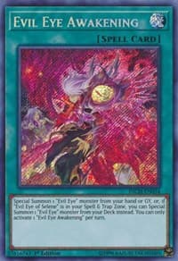 Evil Eye Awakening - The Infinity Chasers - YuGiOh card
