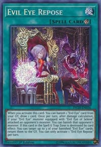 Evil Eye Repose - The Infinity Chasers - YuGiOh card