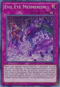 Evil Eye Mesmerism - The Infinity Chasers - YuGiOh card