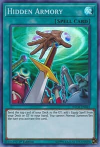 Hidden Armory - The Infinity Chasers - YuGiOh card