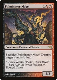 Fulminator Mage - Shadowmoor - Magic: The Gathering card