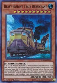 Heavy Freight Train Derricrane - The Infinity Chasers - YuGiOh card