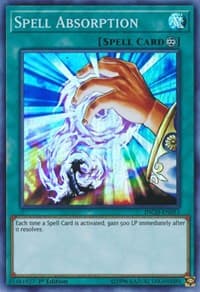 Spell Absorption - The Infinity Chasers - YuGiOh card
