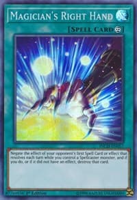 Magician's Right Hand - The Infinity Chasers - YuGiOh card