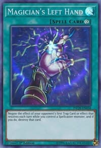 Magician's Left Hand - The Infinity Chasers - YuGiOh card