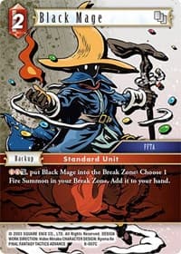 Black Mage (FFTA) - Opus VIII - Final Fantasy TCG card
