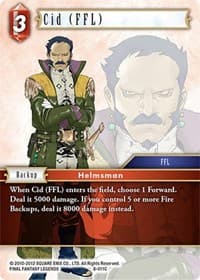 Cid (FFL) - Opus VIII - Final Fantasy TCG card
